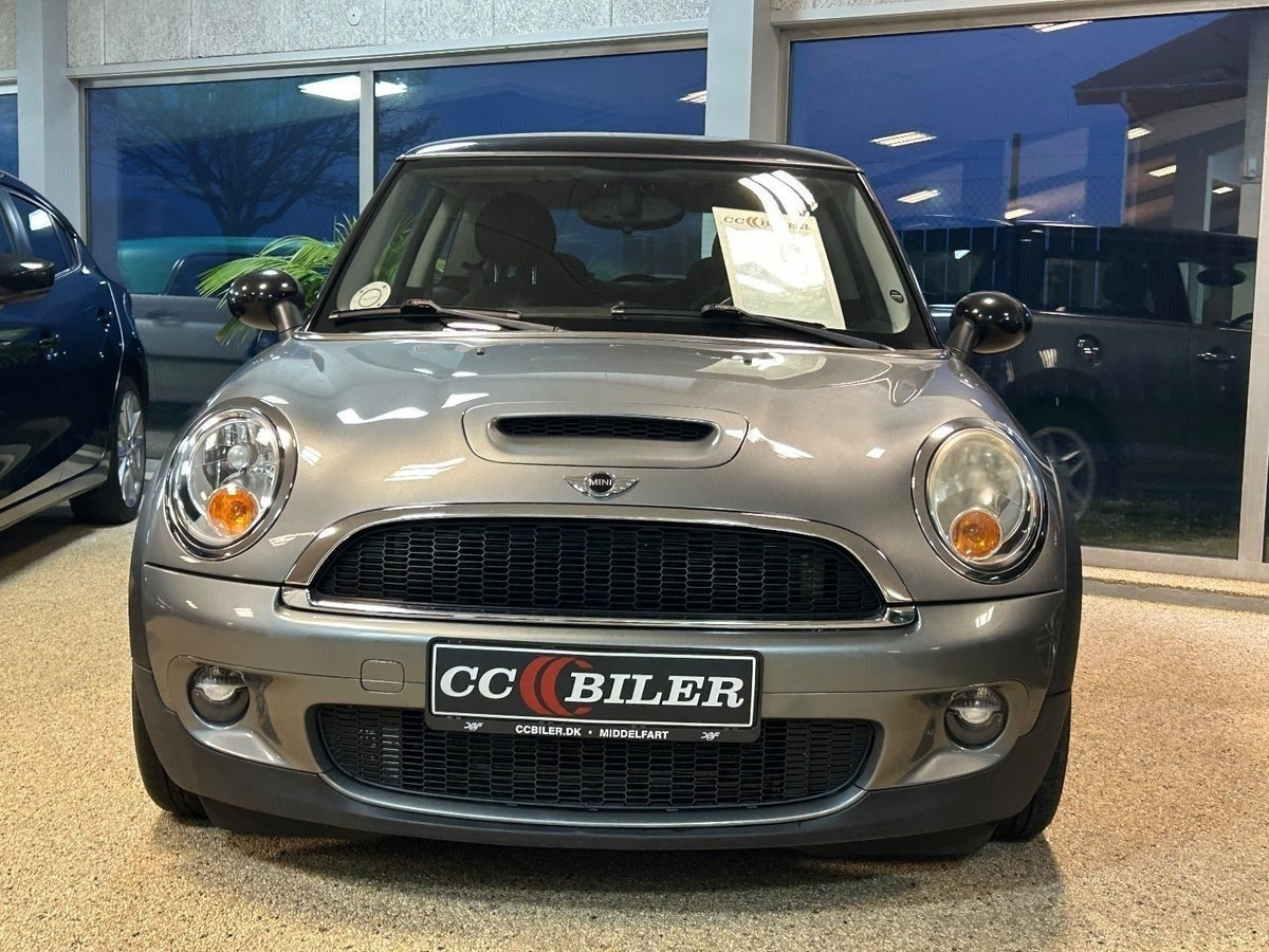 Sort Mini Cooper S fra 2008