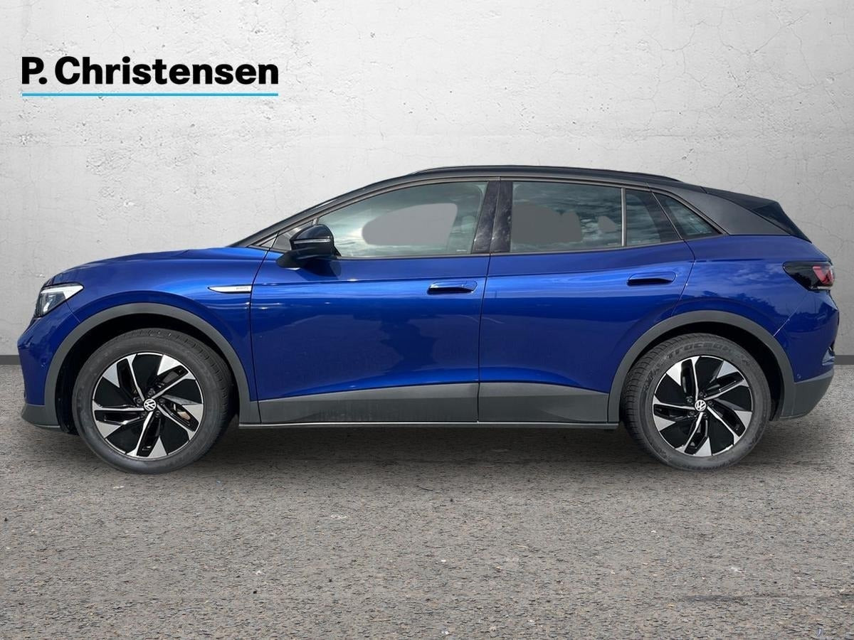 Blå VW ID.4 fra 2023