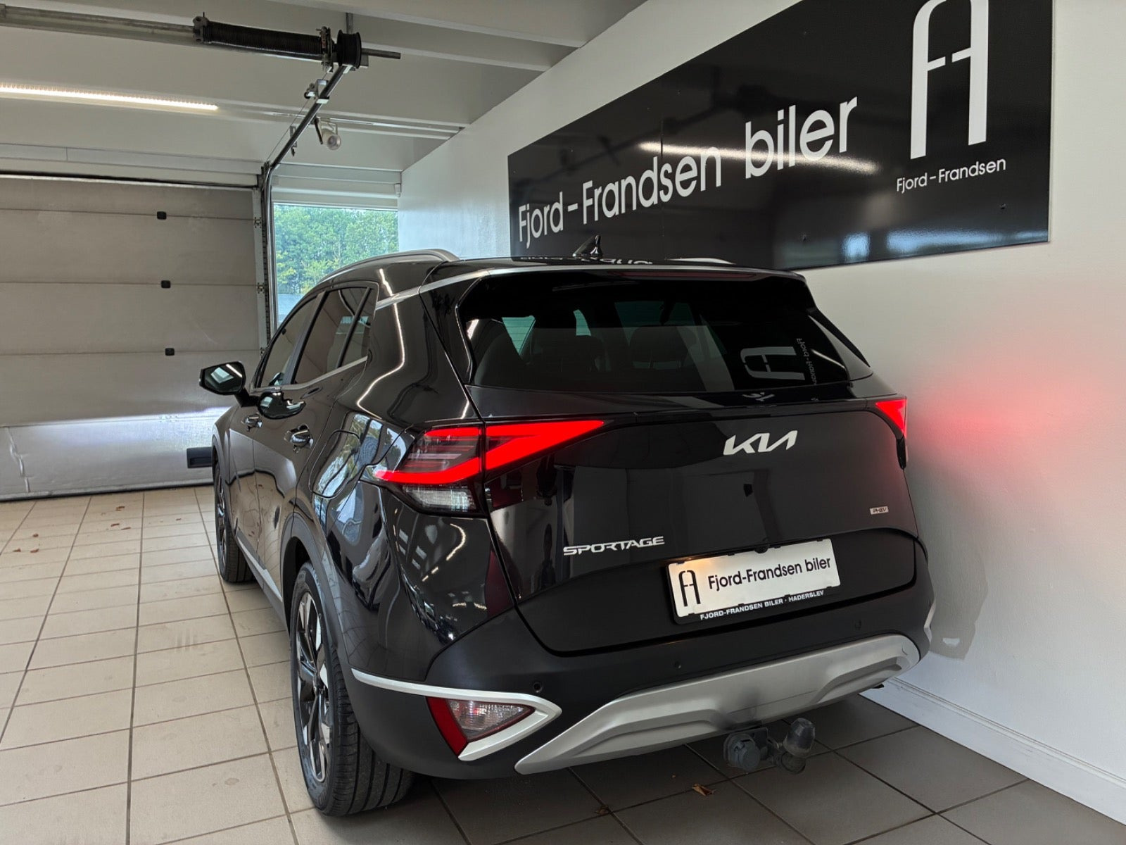 Sort Kia Sportage fra 2023