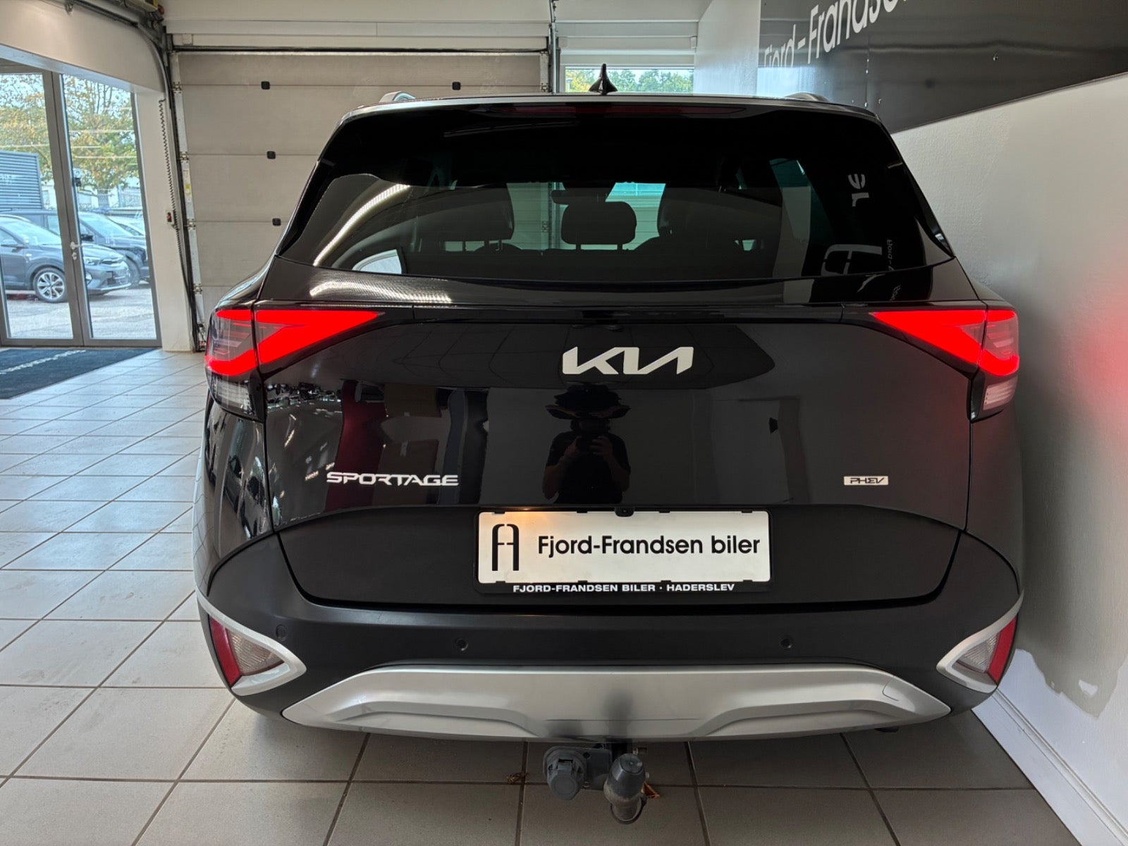 Sort Kia Sportage fra 2023
