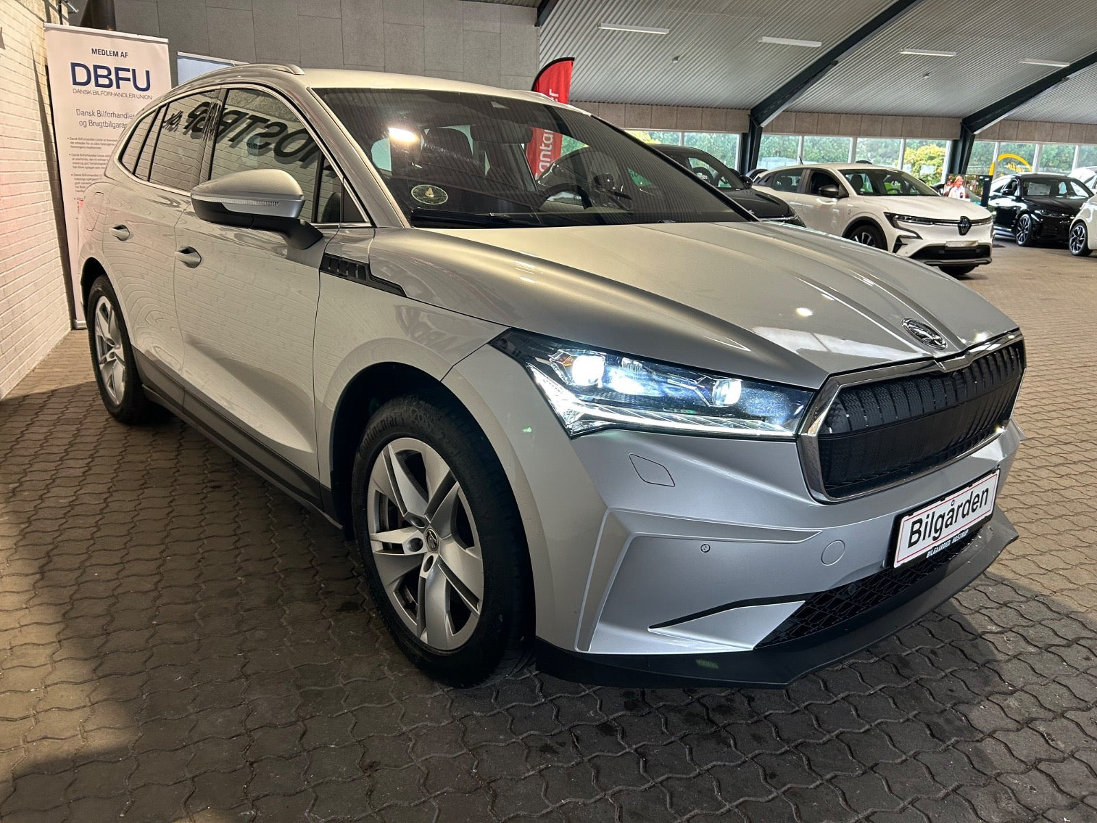 Sølv Skoda Enyaq fra 2022