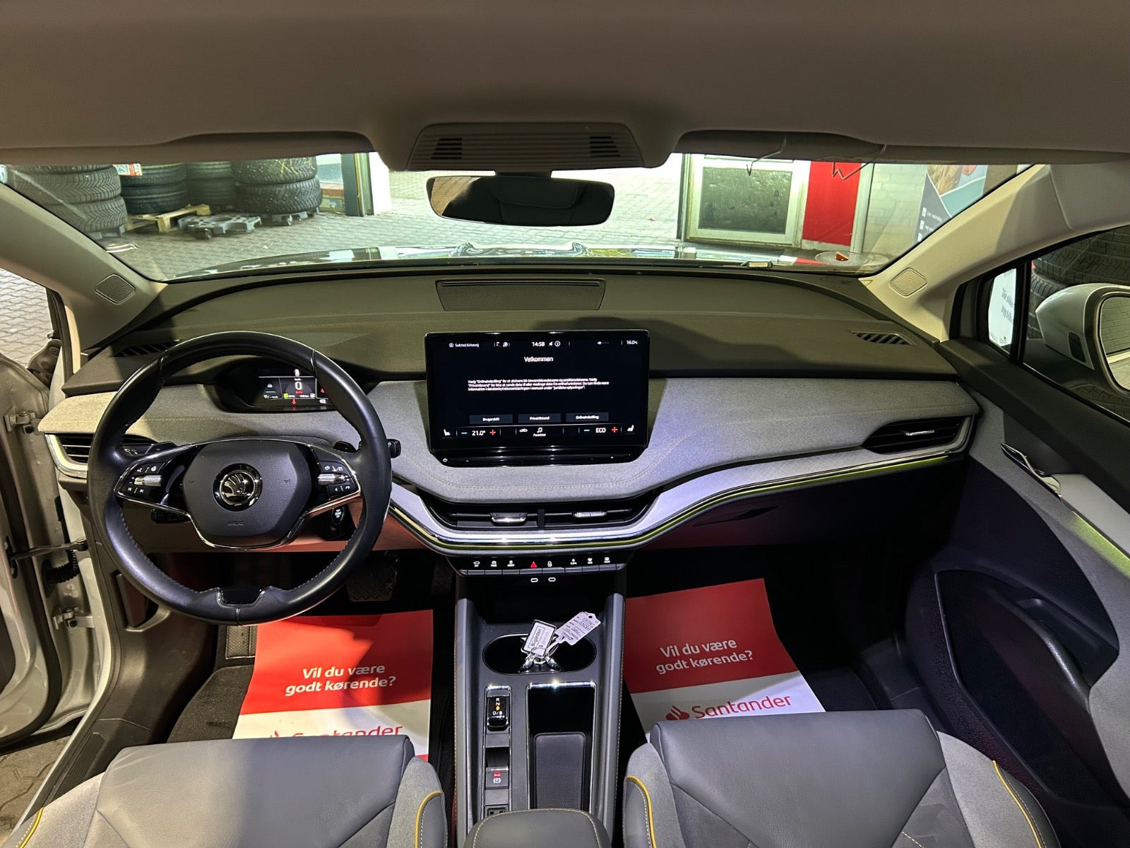Sølv Skoda Enyaq fra 2022