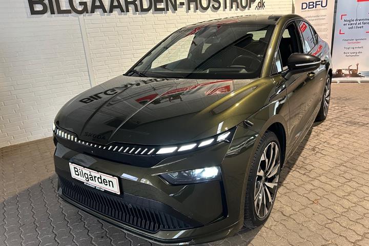 Grøn Skoda Enyaq fra 2025