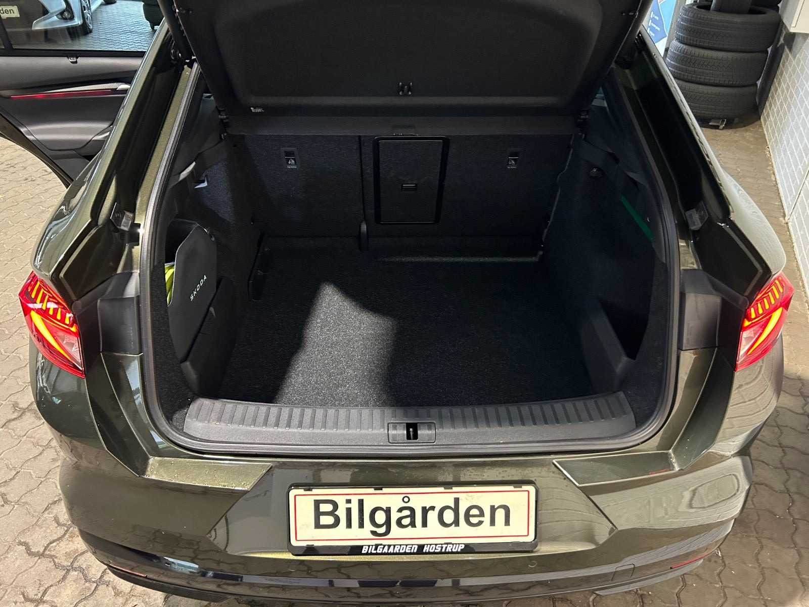 Grøn Skoda Enyaq fra 2025