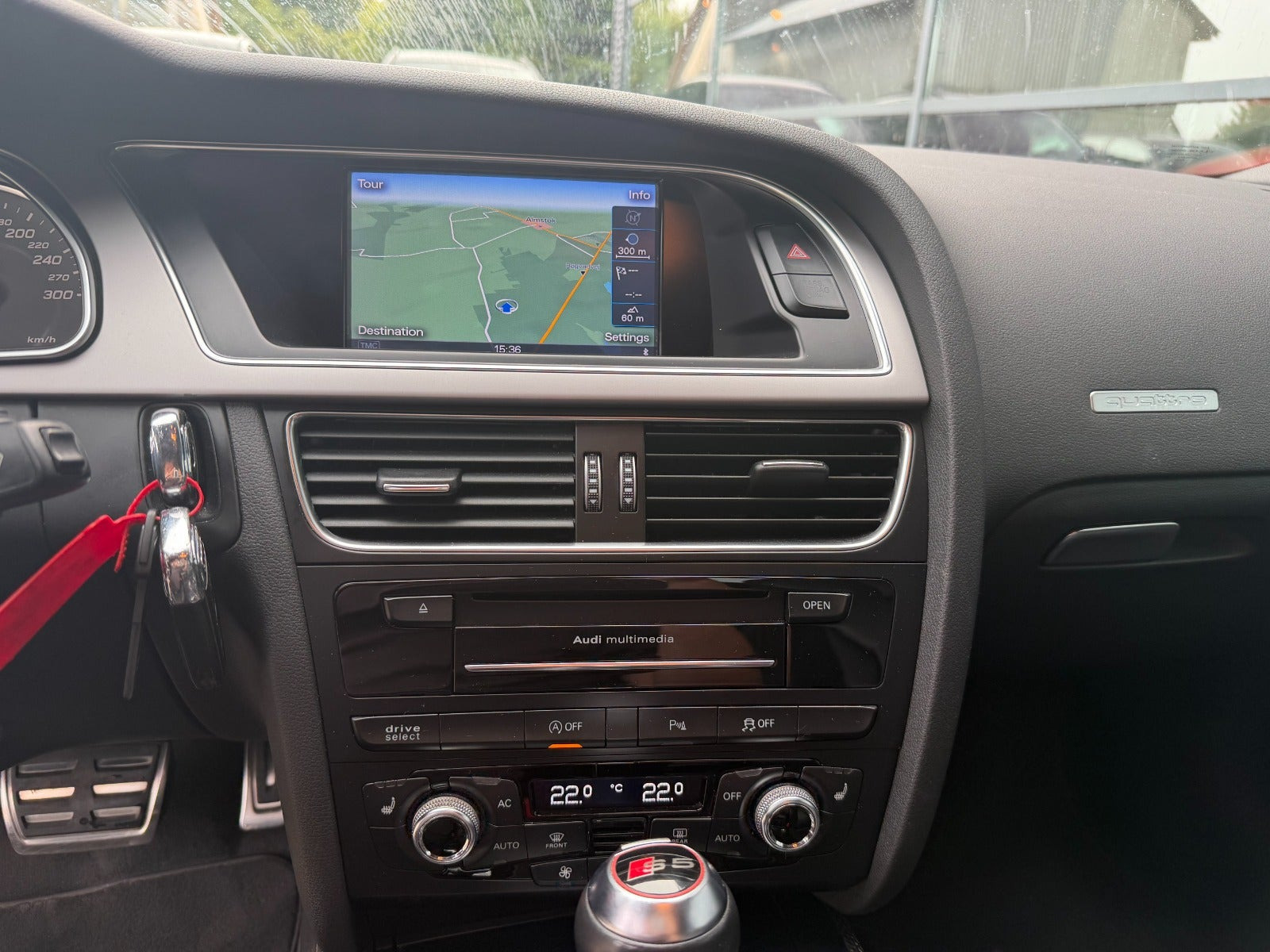 Sort Audi S5 fra 2013