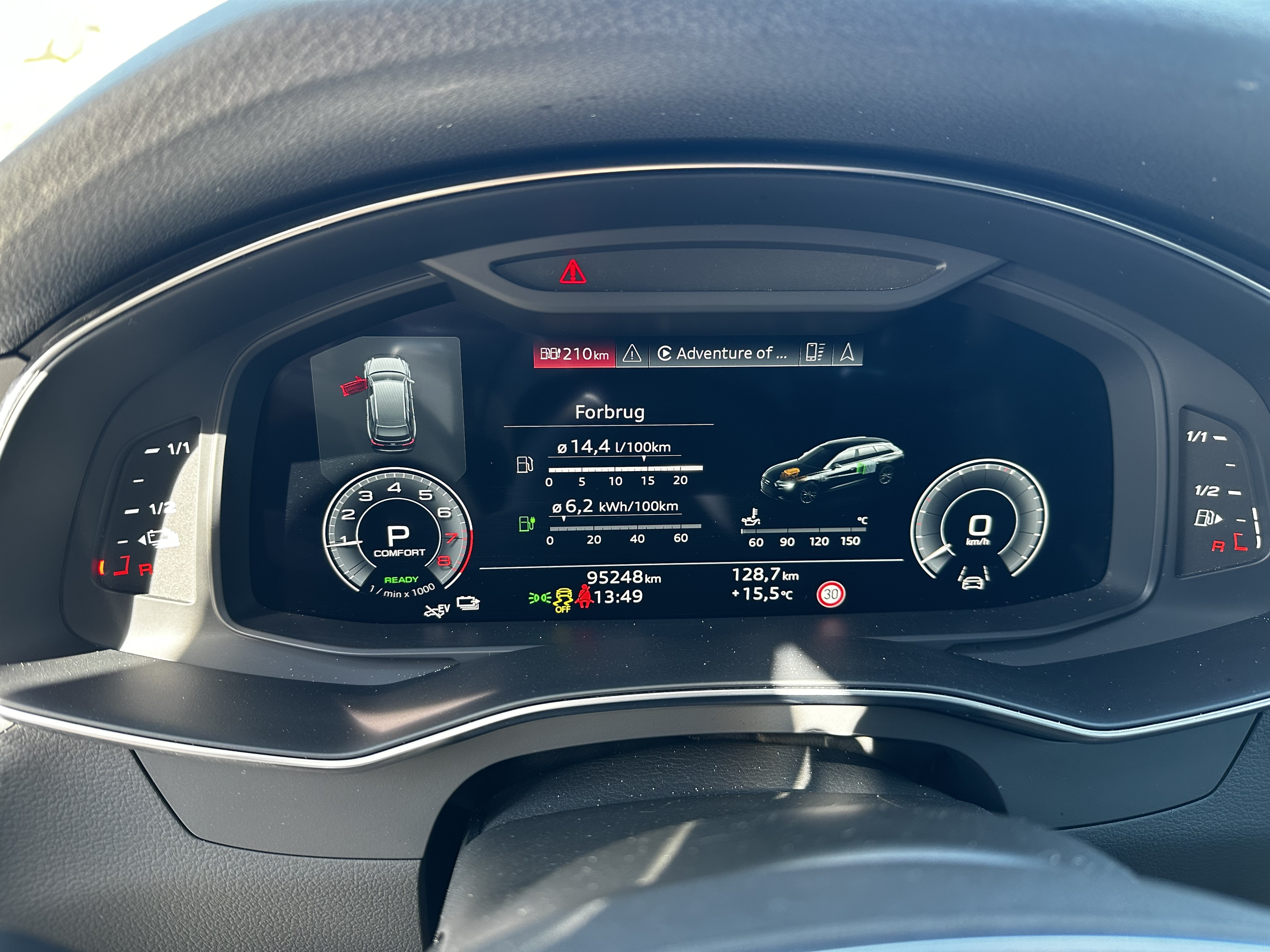 Sort Audi A6 fra 2020