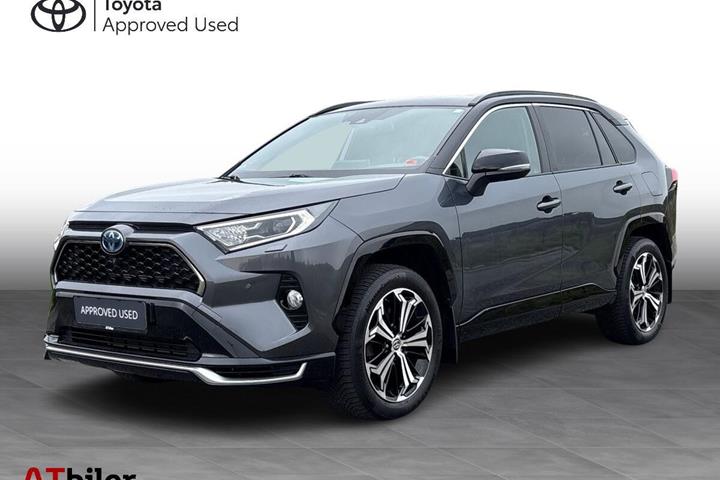 Grå Toyota RAV4 Plug-in fra 2021