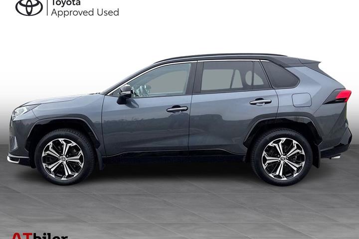 Grå Toyota RAV4 Plug-in fra 2021