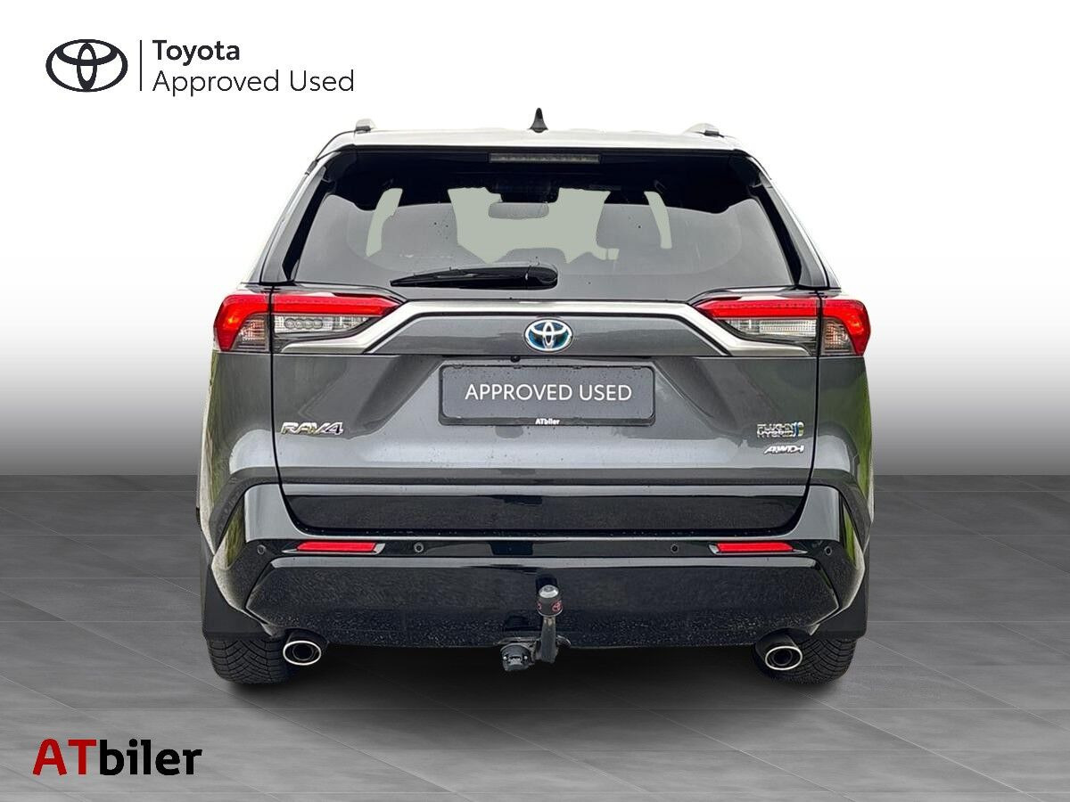 Grå Toyota RAV4 Plug-in fra 2021
