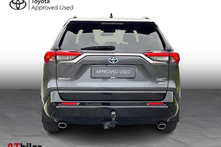 Grå Toyota RAV4 Plug-in fra 2021