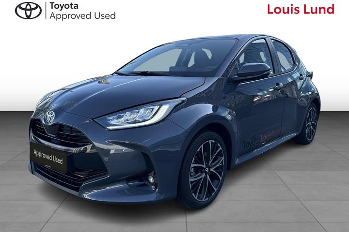 Grå Toyota Yaris fra 2026