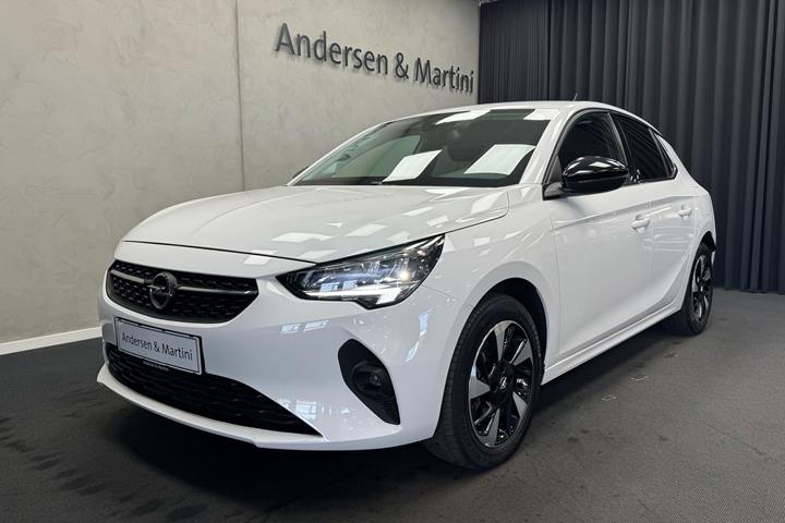 Hvid Opel Corsa-e fra 2023