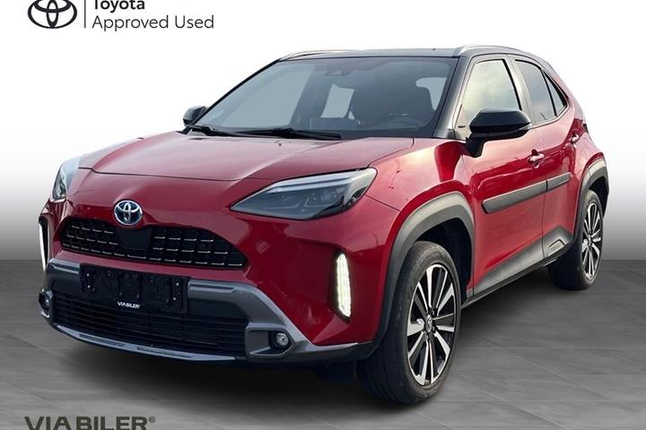 Rød Toyota Yaris Cross fra 2022
