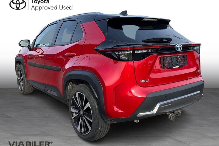 Rød Toyota Yaris Cross fra 2022