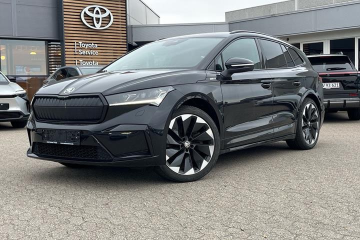 Sort Skoda Enyaq fra 2024