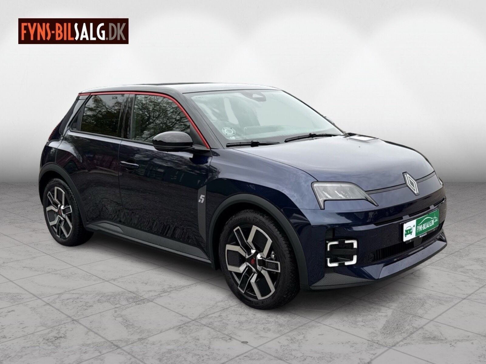 Blå Renault 5 fra 2026