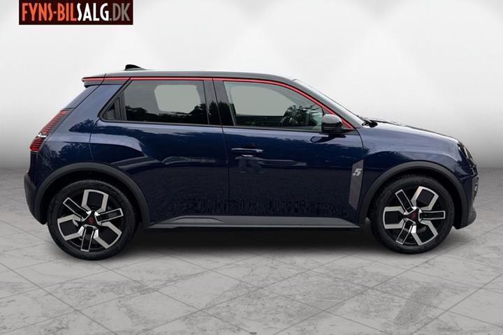 Blå Renault 5 fra 2026