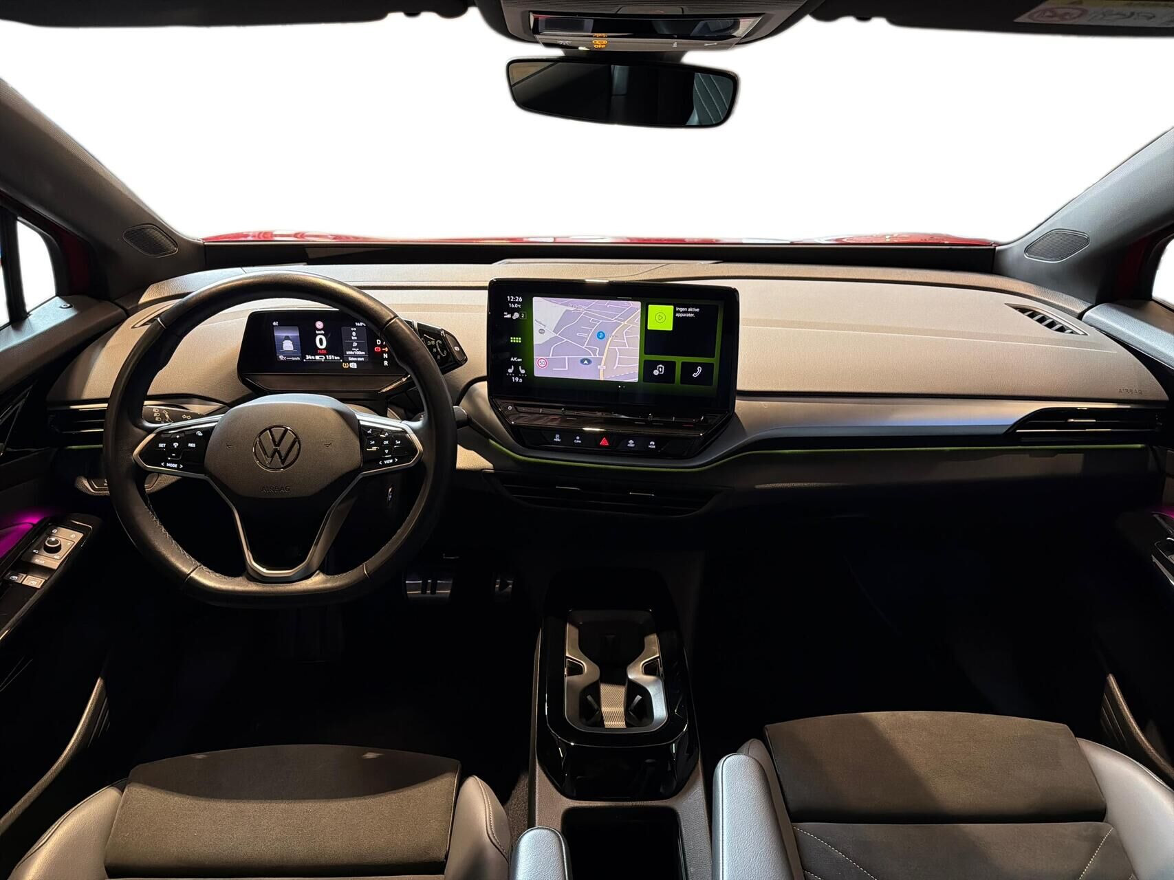 Rød VW ID.4 fra 2022