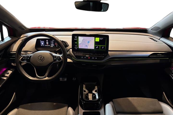 Rød VW ID.4 fra 2022