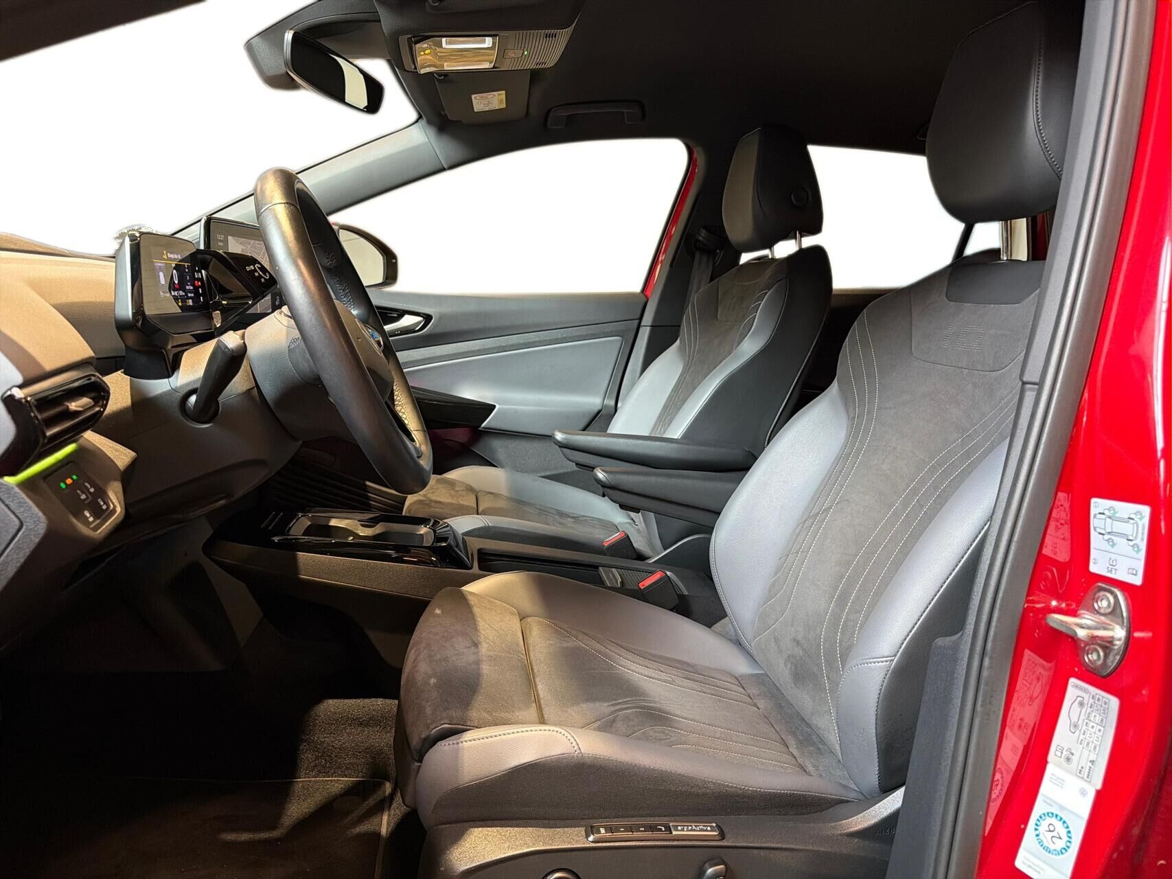 Rød VW ID.4 fra 2022