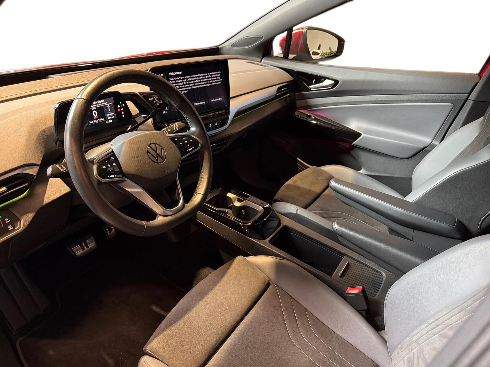 Rød VW ID.4 fra 2022