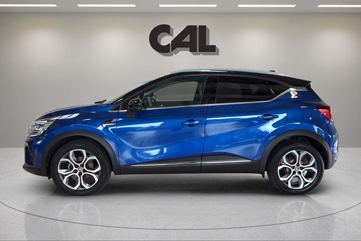Blå Renault Captur fra 2022