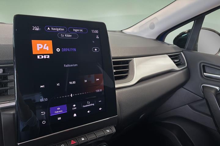 Blå Renault Captur fra 2022