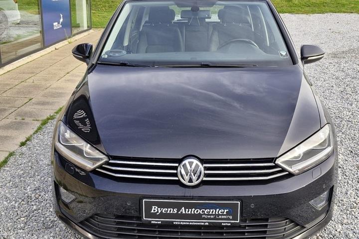 Sort VW Golf Sportsvan fra 2015