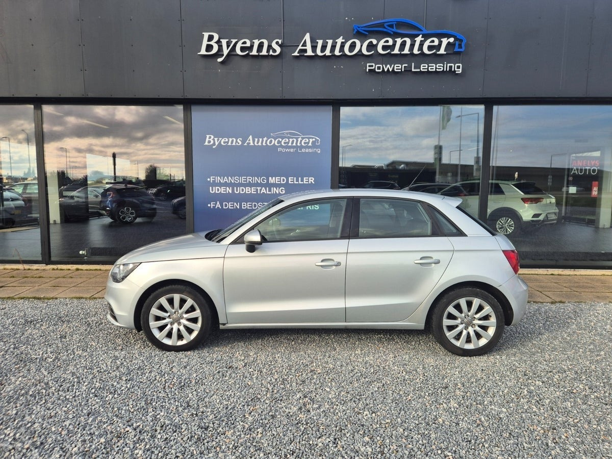 Grå Audi A1 fra 2013