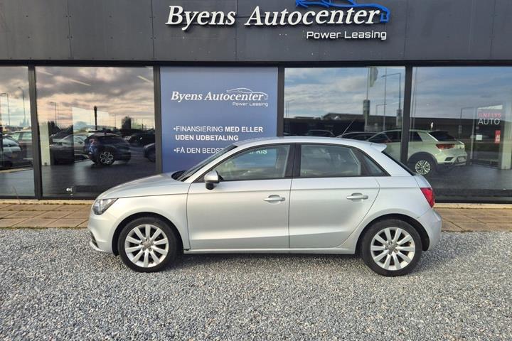 Grå Audi A1 fra 2013