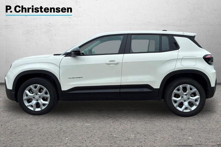 Hvid Jeep Avenger fra 2025