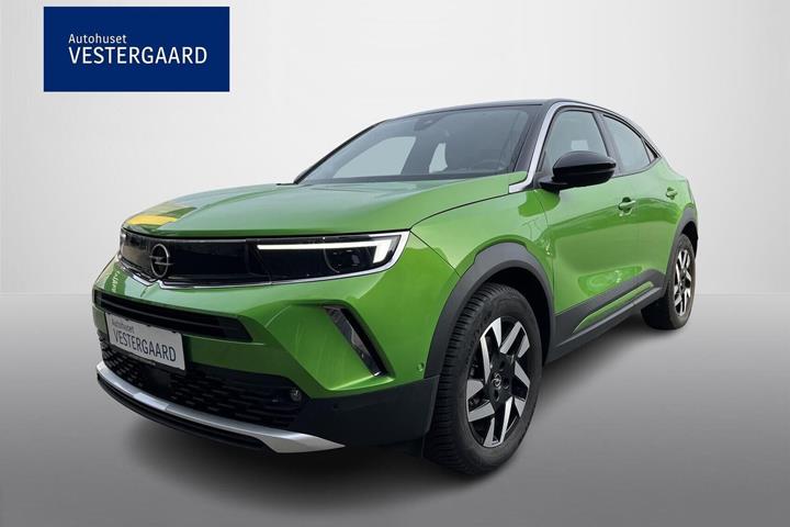 Grøn Opel Mokka-e fra 2023