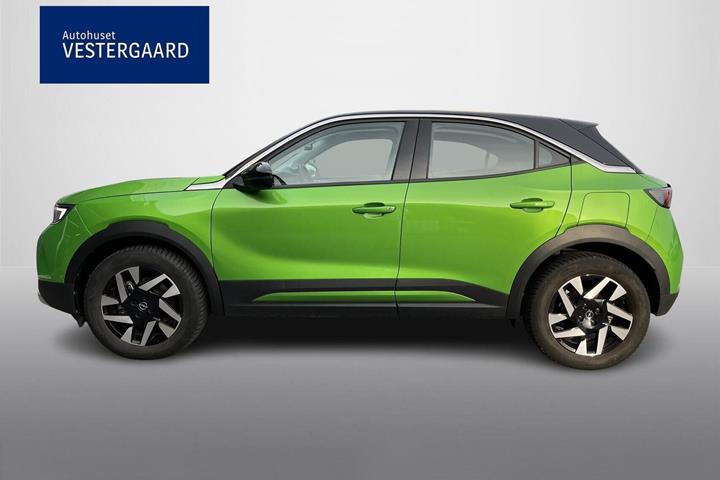 Grøn Opel Mokka-e fra 2023