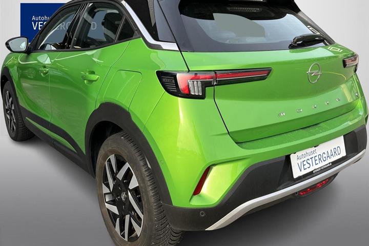 Grøn Opel Mokka-e fra 2023