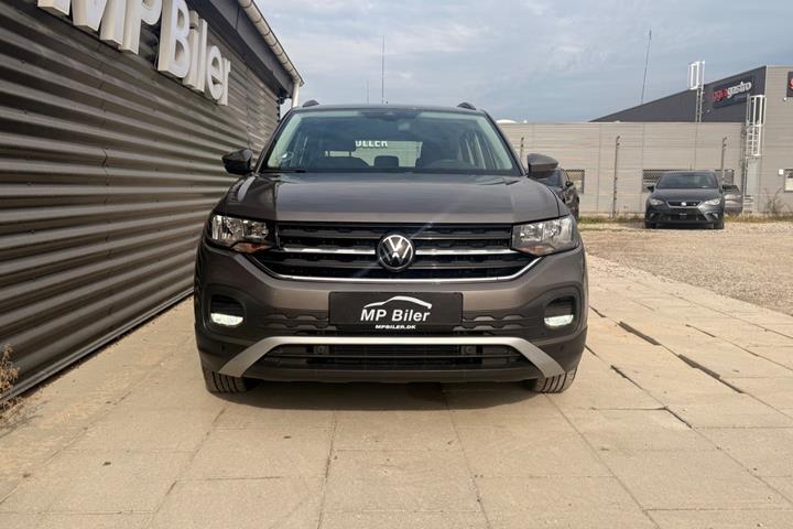 Grå VW T-Cross fra 2021