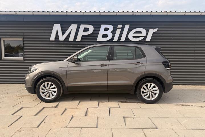 Grå VW T-Cross fra 2021