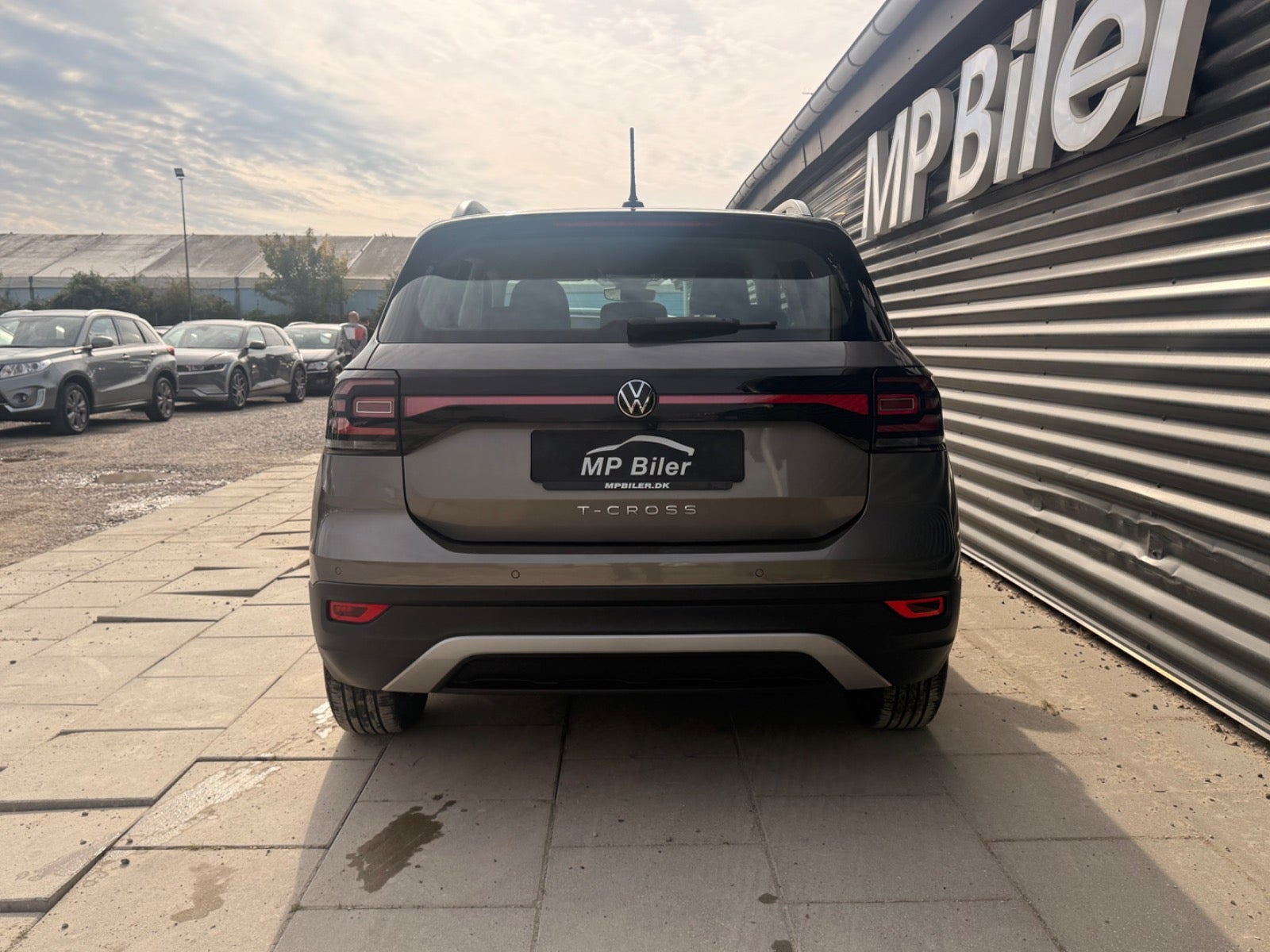 Grå VW T-Cross fra 2021