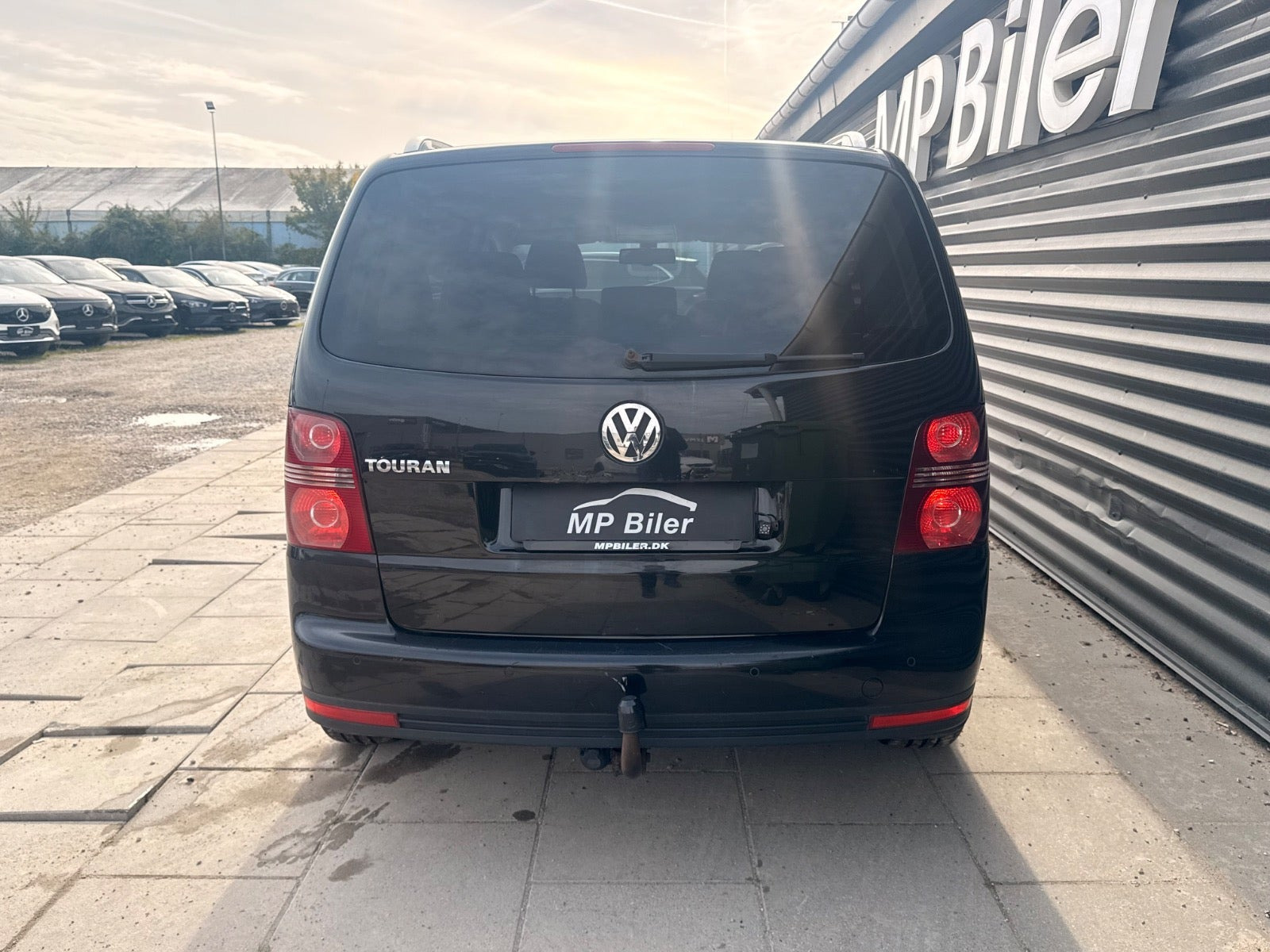 Sort VW Touran fra 2008
