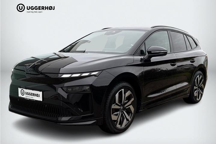 Sort Skoda Enyaq fra 2026
