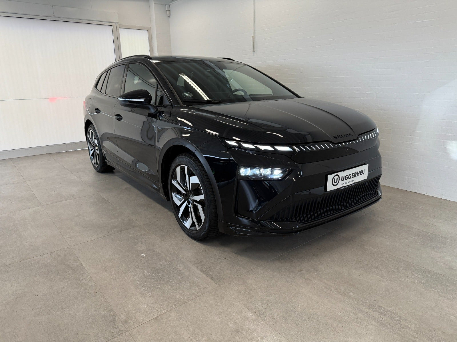 Sort Skoda Enyaq fra 2026
