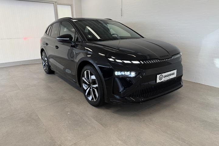 Sort Skoda Enyaq fra 2026