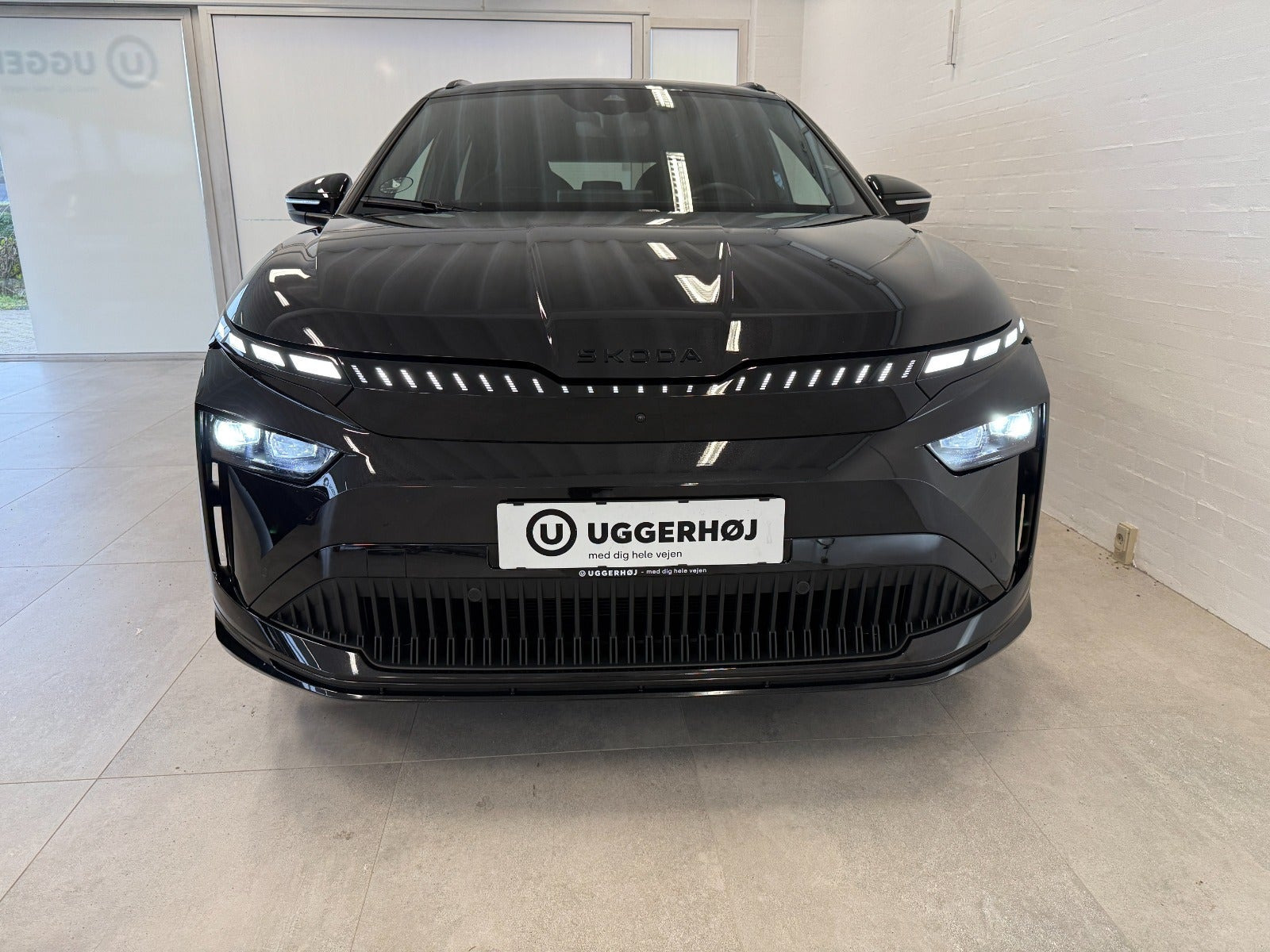 Sort Skoda Enyaq fra 2026