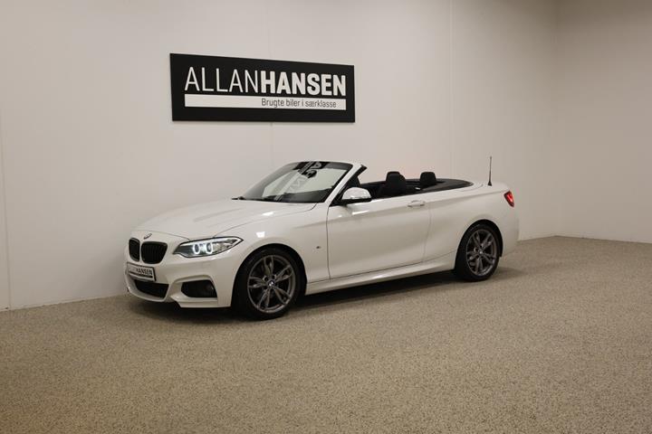 Hvid BMW 220i fra 2016