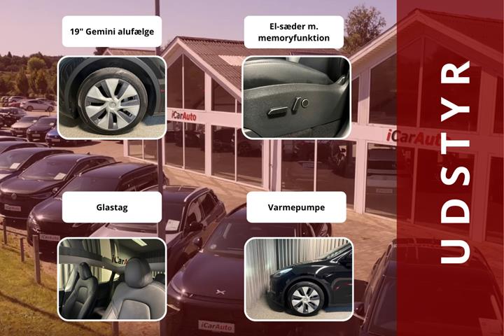 Sort Tesla Model Y fra 2024