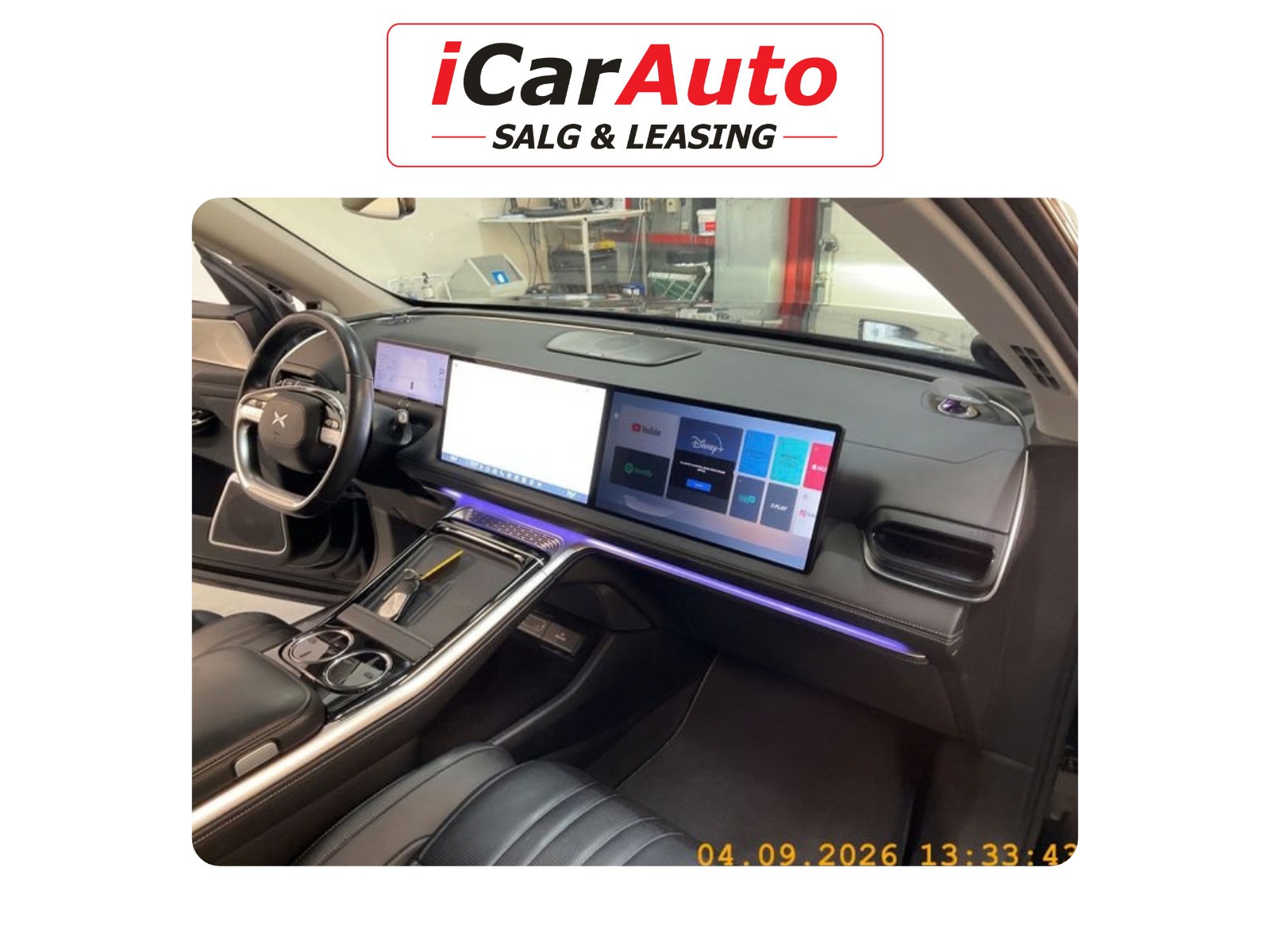 Sort Xpeng G9 fra 2023