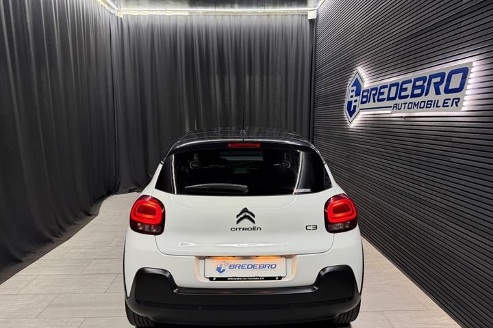 Hvid Citroën C3 fra 2019