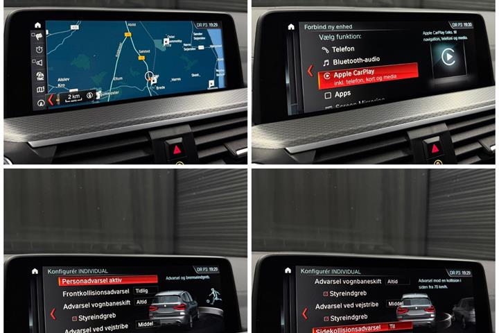 Grå BMW X3 fra 2018
