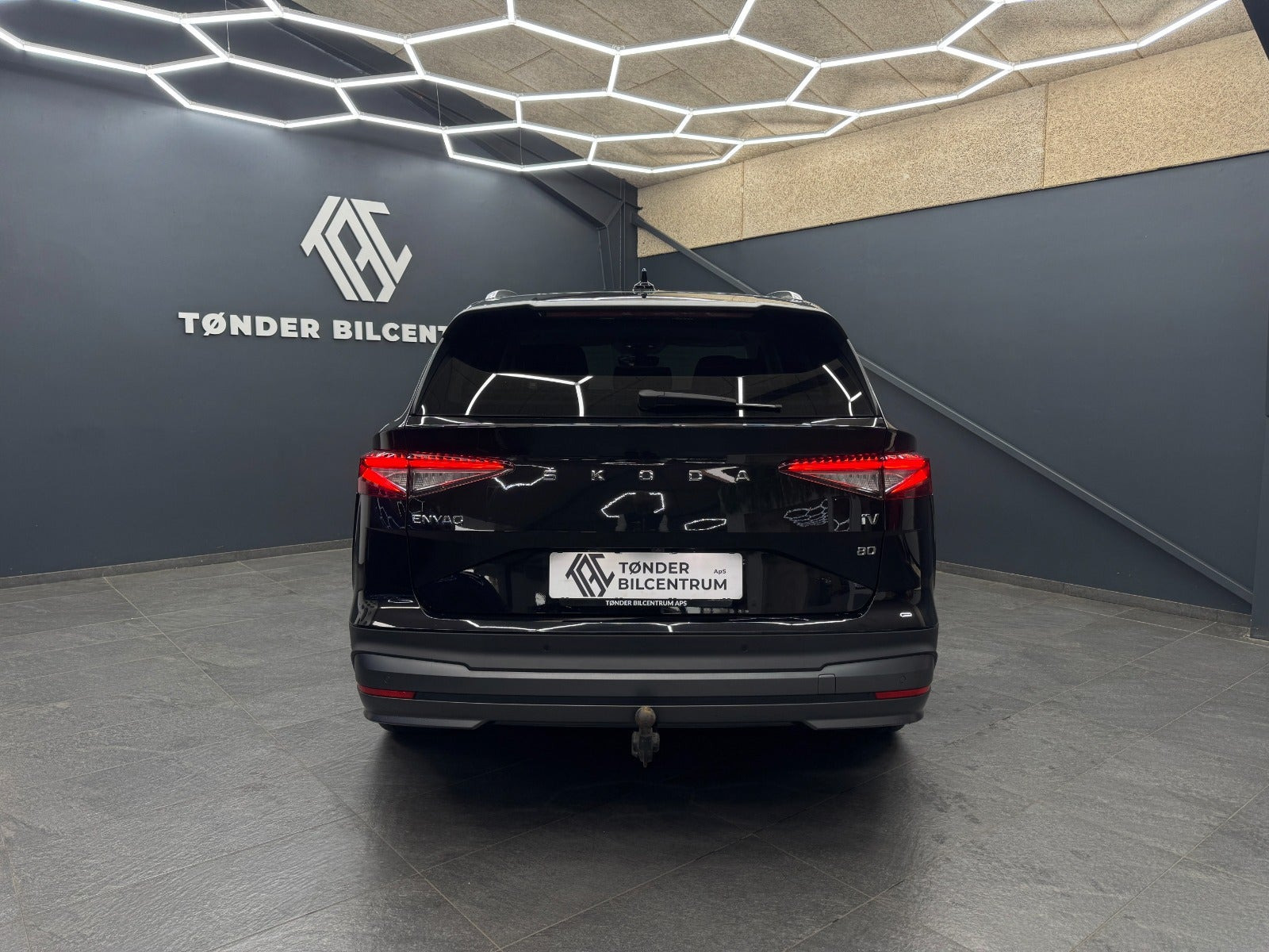Sort Skoda Enyaq fra 2022