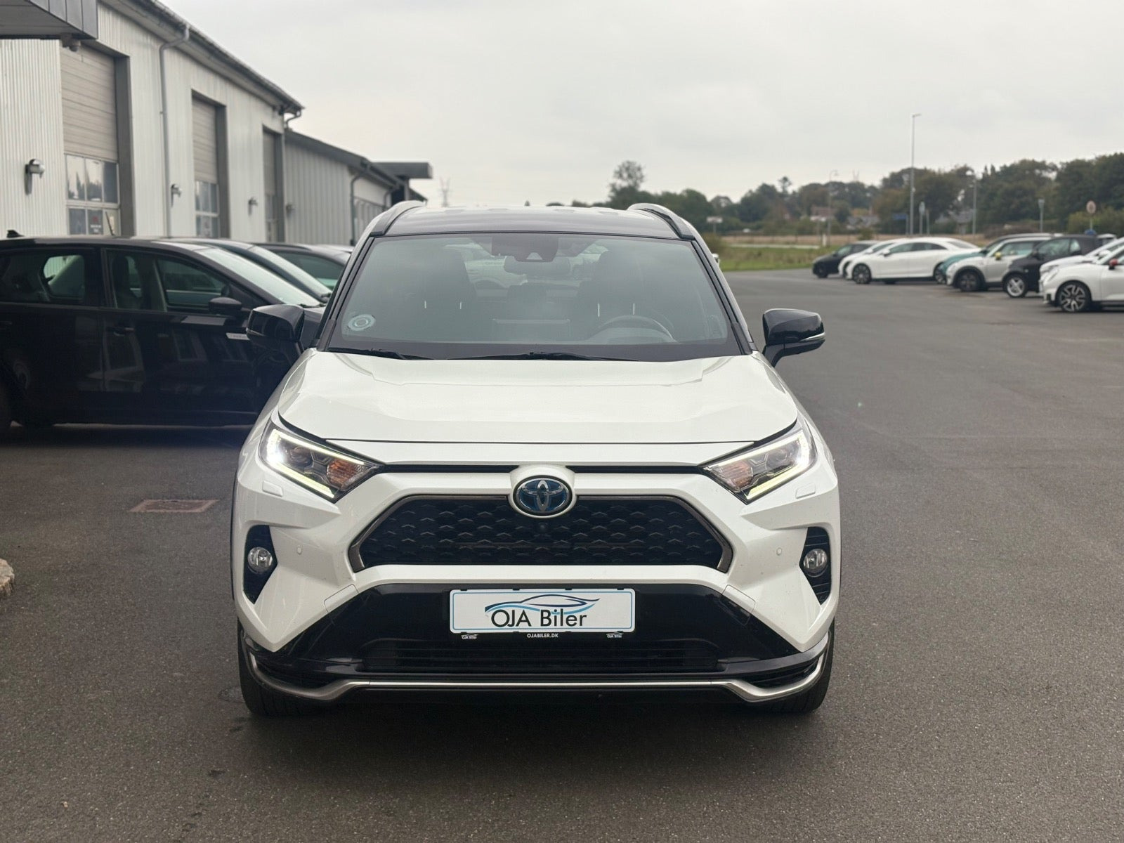 Hvid Toyota RAV4 fra 2021