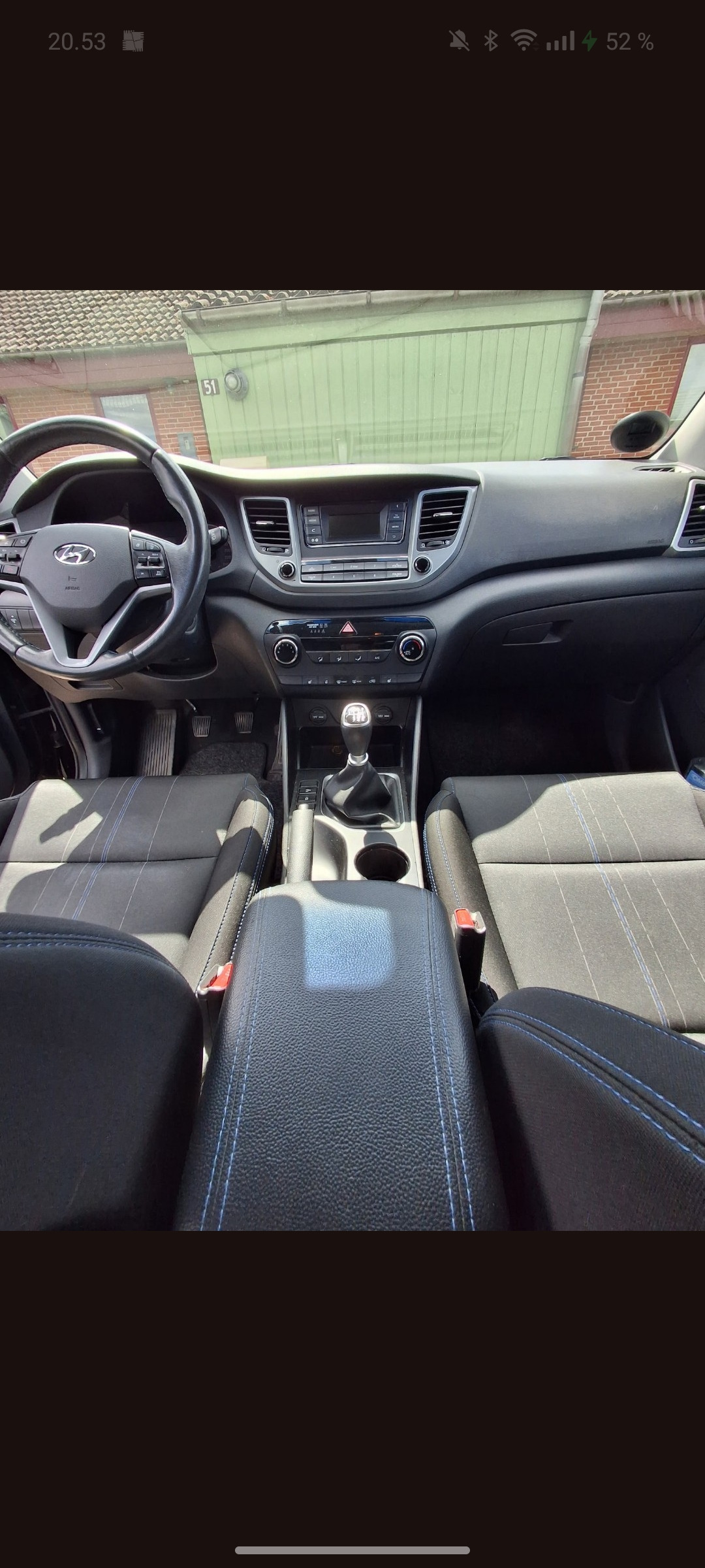 Sort Hyundai Tucson fra 2017